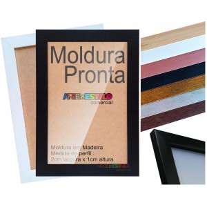 1 Moldura Pronta - 40X60 cm